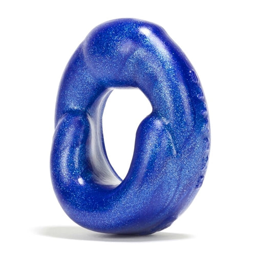 "Grip Cockring Fat Padded U-Shaped Cockring - Blue Balls OX-1250-BLB"