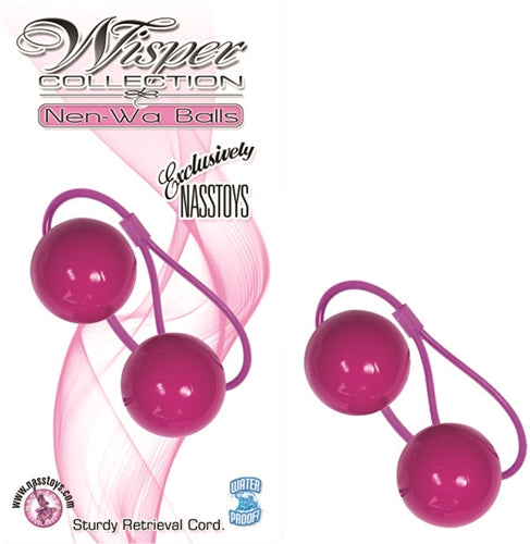 "Wisper Collection Nen-Wa Balls-Purple NW2212-2"
