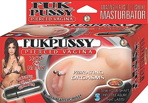 "Fukpussy Pierced Vagina - Flesh NW2338"