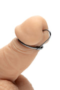 "Halo Urethral Plug With Glans Ring MS-AF142"