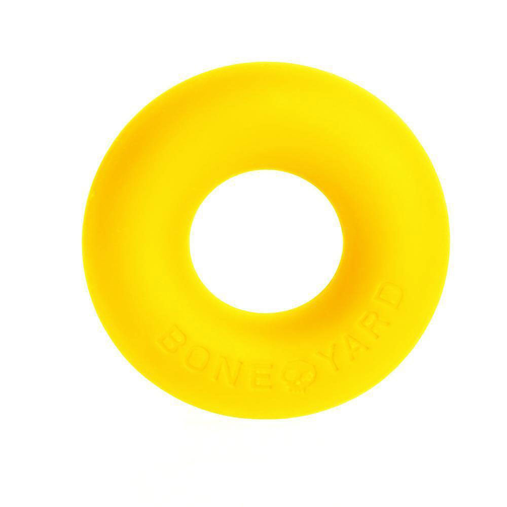 "Ultimate Silicone Cock Ring - Yellow BY-0456"