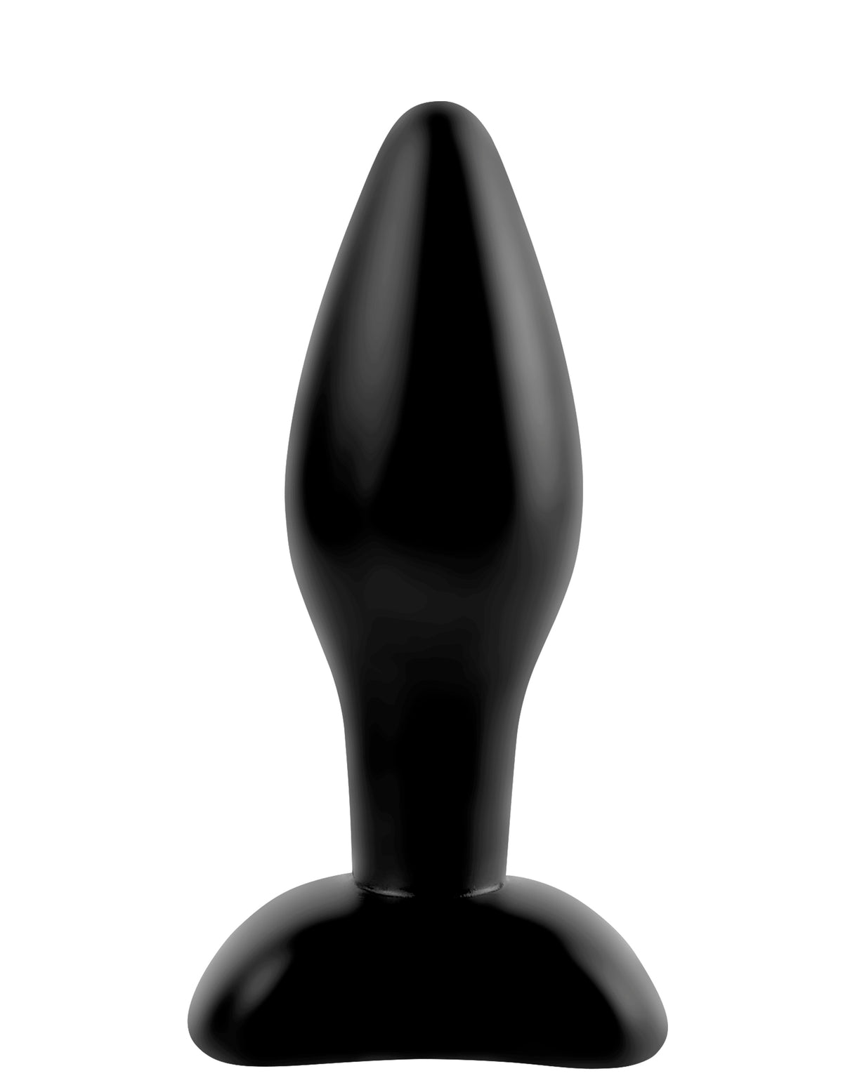 "Anal Fantasy Collection Small Silicone Plug - Black PD4602-23"