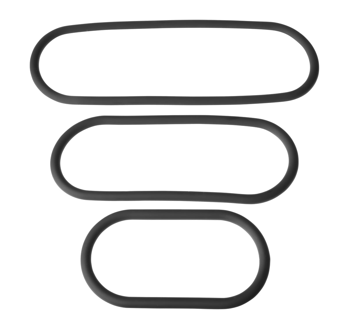 "Xplay 3 Pack Silicone Thin Wrap Rings PF-XP09B"