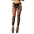 "Side Straps Crotchless Leggings - One Size - Black BH-69577SD-BK"