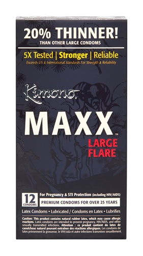 "Kimono Maxx Large Flare - 12 Pack KM03012"