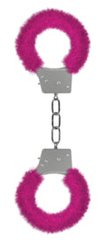 "Beginner's Furry Handcuffs - Pink OU-OU002PNK"