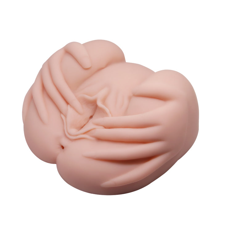"Crazy Bull the Realistic Skin-Like Texture Vagina and Anal Masturbator Vibration and Double Entrance BM-009022Z-1"
