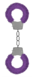 "Pleasure Handcuffs Furry - Purple OU-OU004PUR"