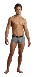 "Heather Rib Enhancer Short - Large - Grey MP-150198GYLG"