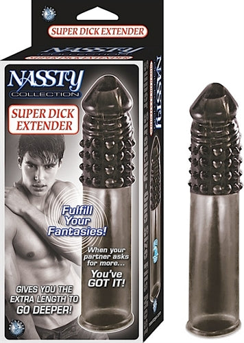 "Nassty Collection Super Dick Extender - Black NW2375-2"