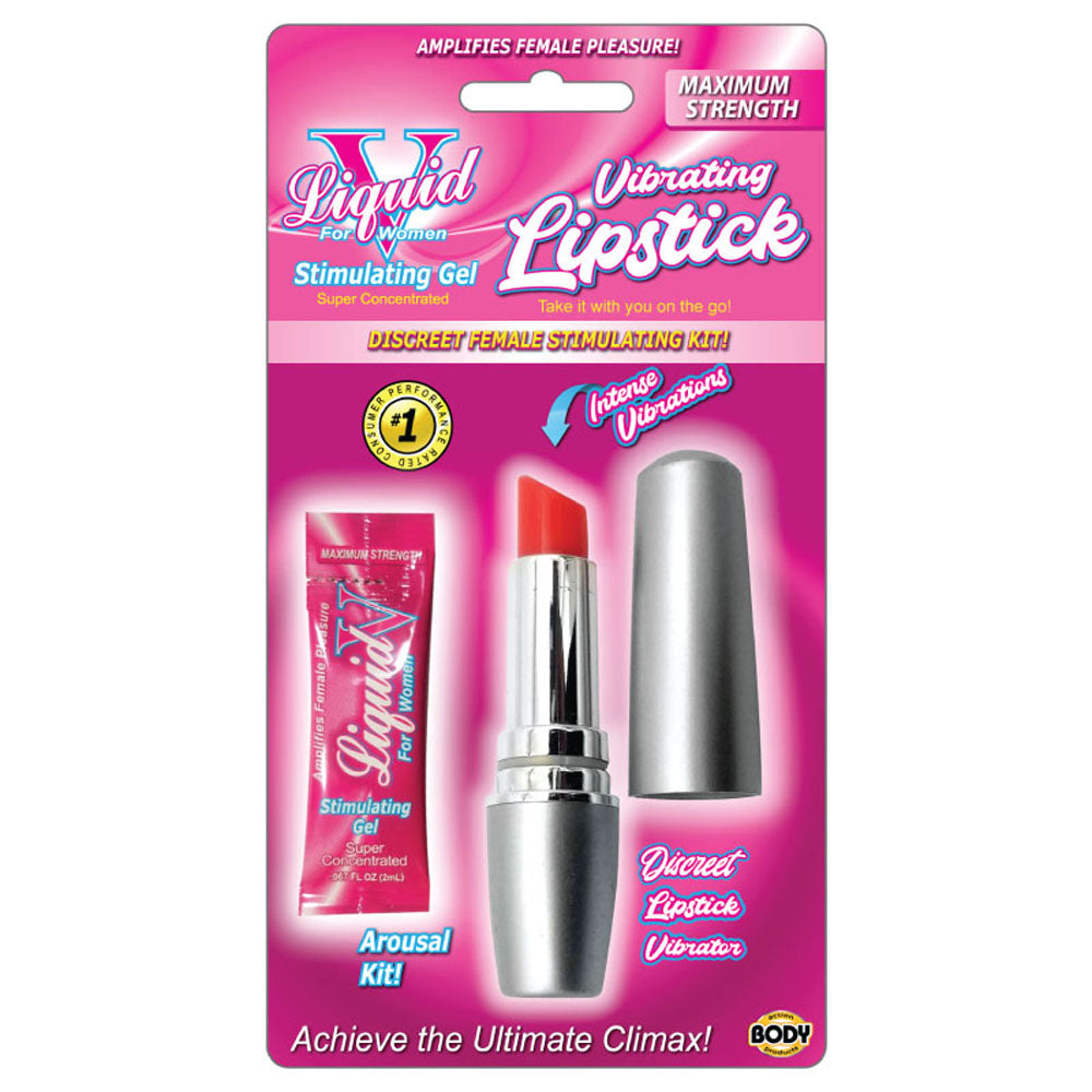"Liquid v Vibrating Lipstick Kit BA-LVVL"
