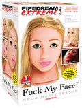 "Pipedream Extreme Fuck My Face - Blonde PDRD179-01"