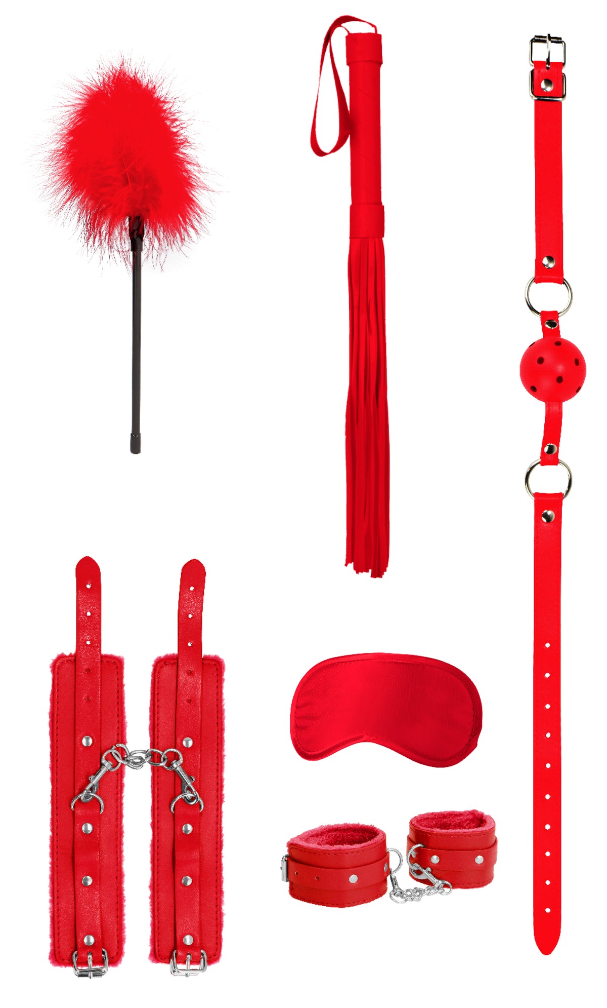 "Beginners Bondage Kit - Red OU-OU371RED"
