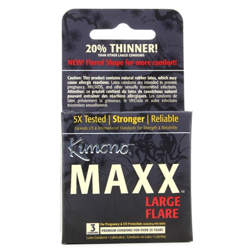 "Kimono Maxx Large Flare - 3 Pack KM03003"