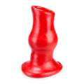 "Pighole Deep-1 Fuckable Buttplug - Red OX-1339-1-RED"