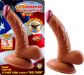 "Latin American Mini Whoppers 5-Inch Curved Dong  With Balls - Latin NW2392-2"