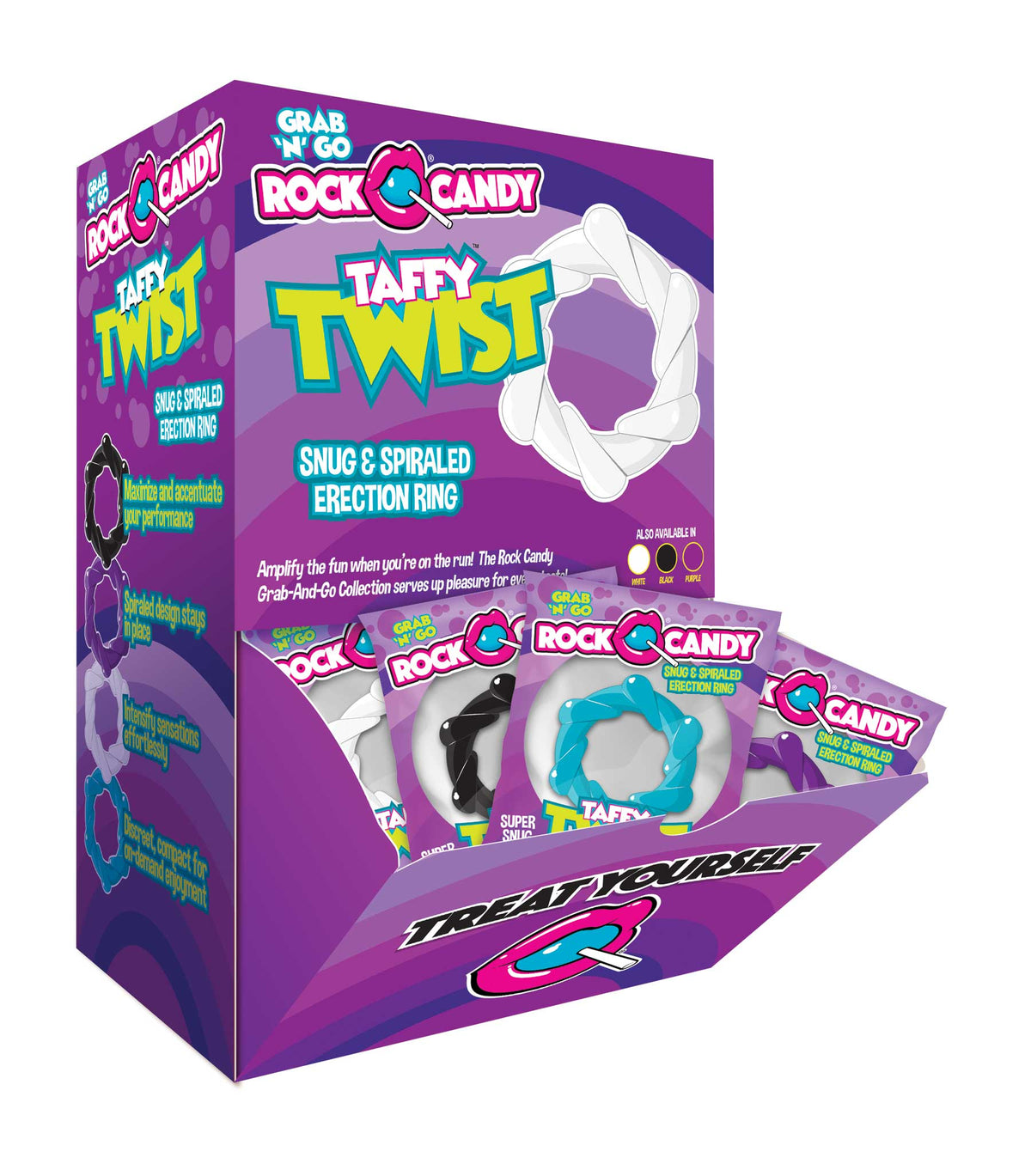 "Taffy Twist 24 Pk Display - Assorted RC-TWS-124"
