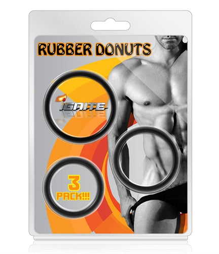 "Rubber Donuts - 3 Pack SI-95052"