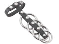 "5 Ring Black Rubber Changeable Gates of Hell BSPL-05N-2"