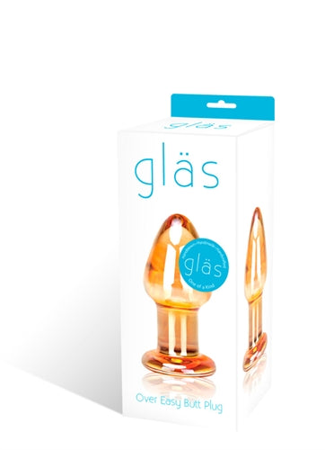 "Over Easy Butt Plug GLAS-54"