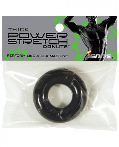 "Thick Power Stretch Donuts - Black SI-95110"