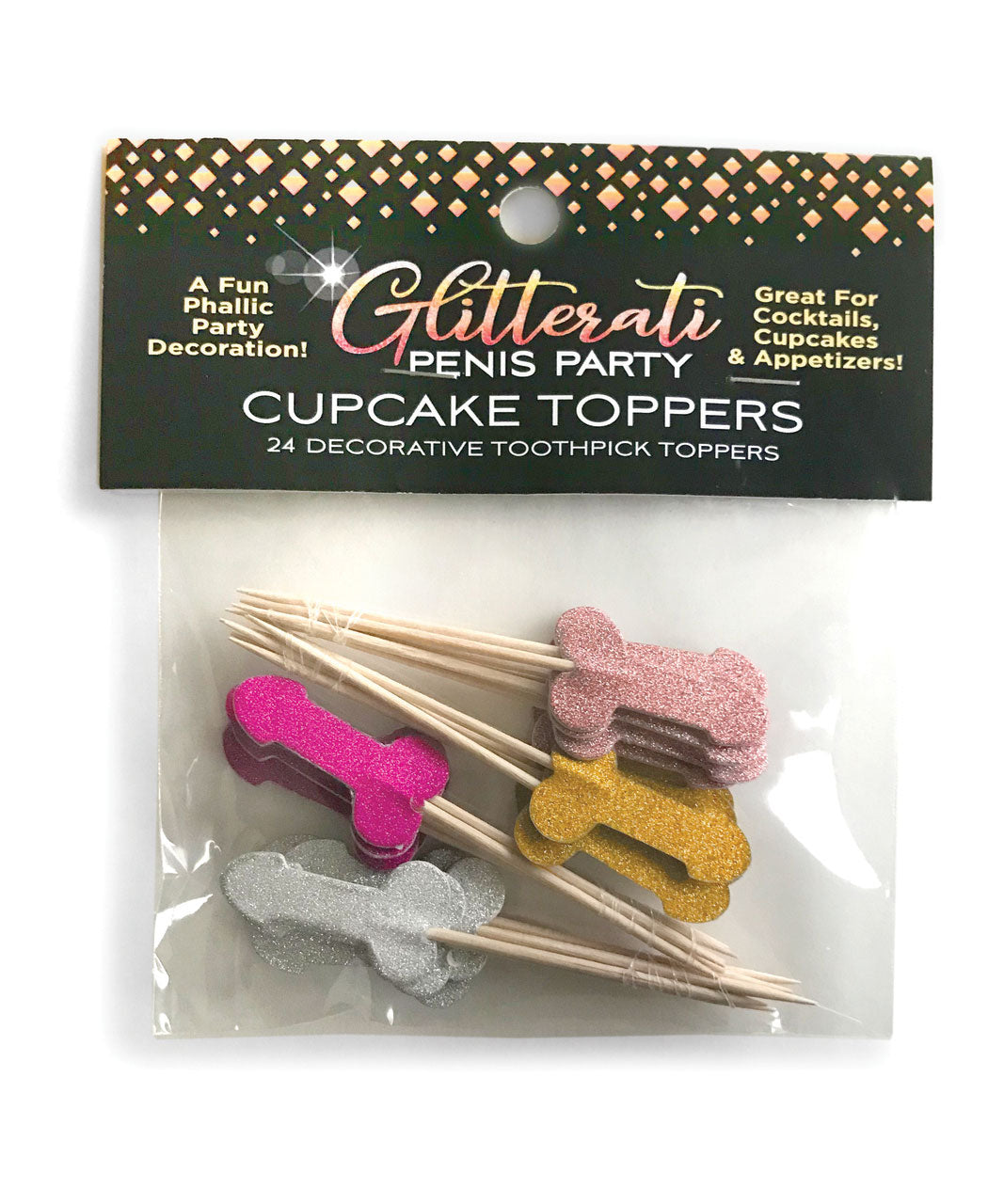 "Glitterati Penis Party Picks LG-CP1064"
