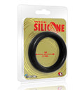"Wide Silicone Donut - Black - 2-Inch Diameter SI-95128"