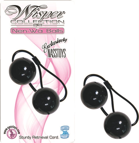 "Wisper Collection Nen-Wa-Balls -Black NW2212-1"