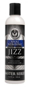 "Jizz Cum Scented Anal Desensitizing Lube 8.25 Oz MS-AD888"