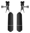 "Vibrating Nipple Clamps - Black OU-OU039BLK"