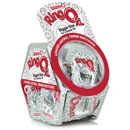 "Ringo XL - 36 Piece Fishbowl - Clear BWL-RNGXL-110D"
