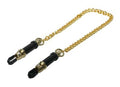 "Deluxe Asjustable Nipple Clamps - Gold MS-ST186"