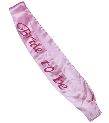 "Bride-to-Be Flashing Sash - Pink OMG-AL-FS-BTBP"