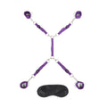 "7pc Bed Spreader - Purple EL-LF1328-PUR"