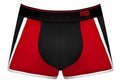 "Retro Sport Panel Short - Medium - Black/ Red MP-155265BRMD"