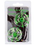 "Thick Power Stretch Donuts -  2 Pack - Clear SI-95113"