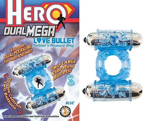 "Hero Dual Mega Love Bullet - Blue NW2311-1"
