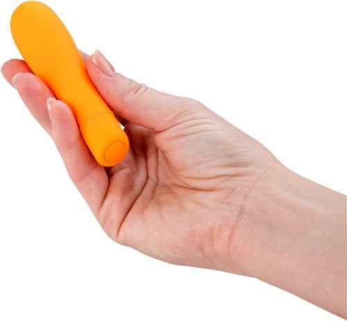 "Soft Rain Power Bullet 3 Inch Breeze Coated 7  Function - Orange BMS5329-3"