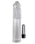 "Ram Vibrating Penis Extender - Clear NW2467-1"