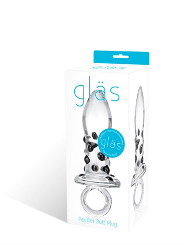 "Pacifier Butt Plug GLAS-88"