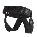 "The Macho Collection v-Style Cock Ring and  Ball Divider - Black NW2479"
