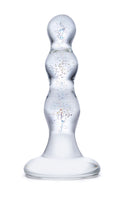 "Triple Play Beaded Butt Plug GLAS-15"
