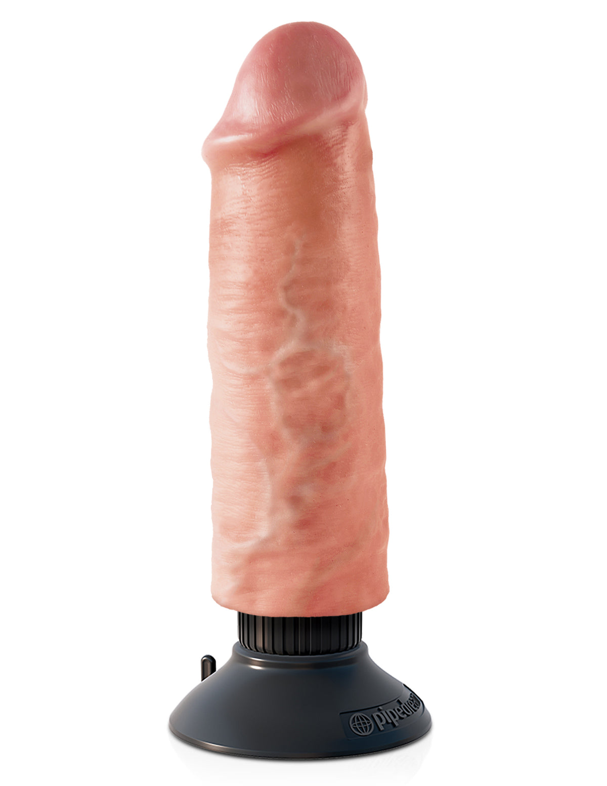 "King Cock 6-Inch Vibrating Cock - Light PD5401-21"