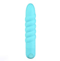 "Lola 10 Function Vibrating Twisty Bullet - Teal MTMA331"