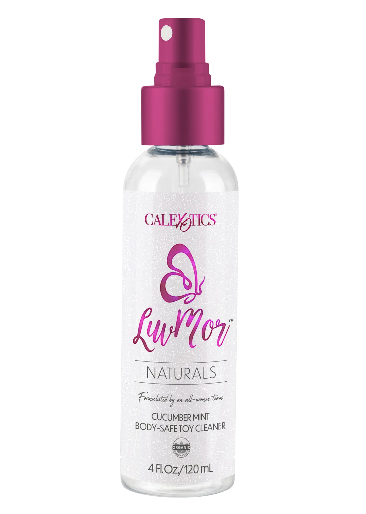 "Luvmor Naturals Cucumber Mint Body-Safe Toy  Cleaner 4 Oz SE0005001"