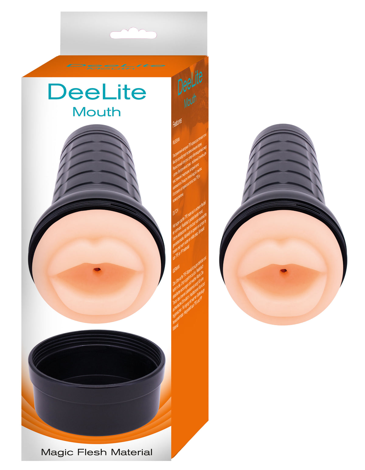 "Deelite Mouth Masturbator - Flesh NW2929"