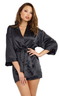 "Robe, Chemise, Padded Hanger - Large - Black DG-3717BLKL"