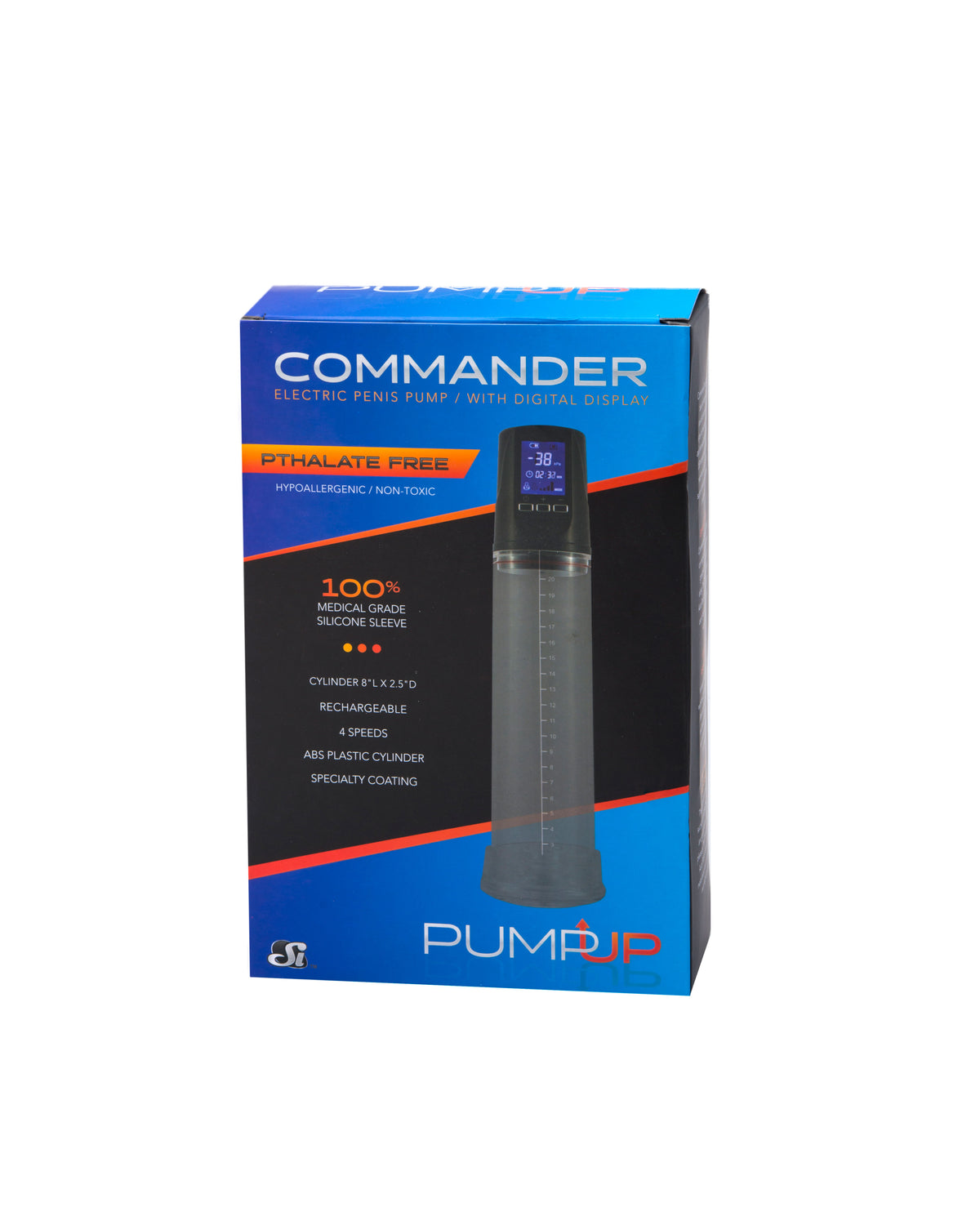 "The Commander Pump Electric Penis Pump SI-96001"