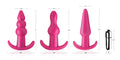 "Thrill Trio Anal Plug Set - Pink FR-AG293-PINK"