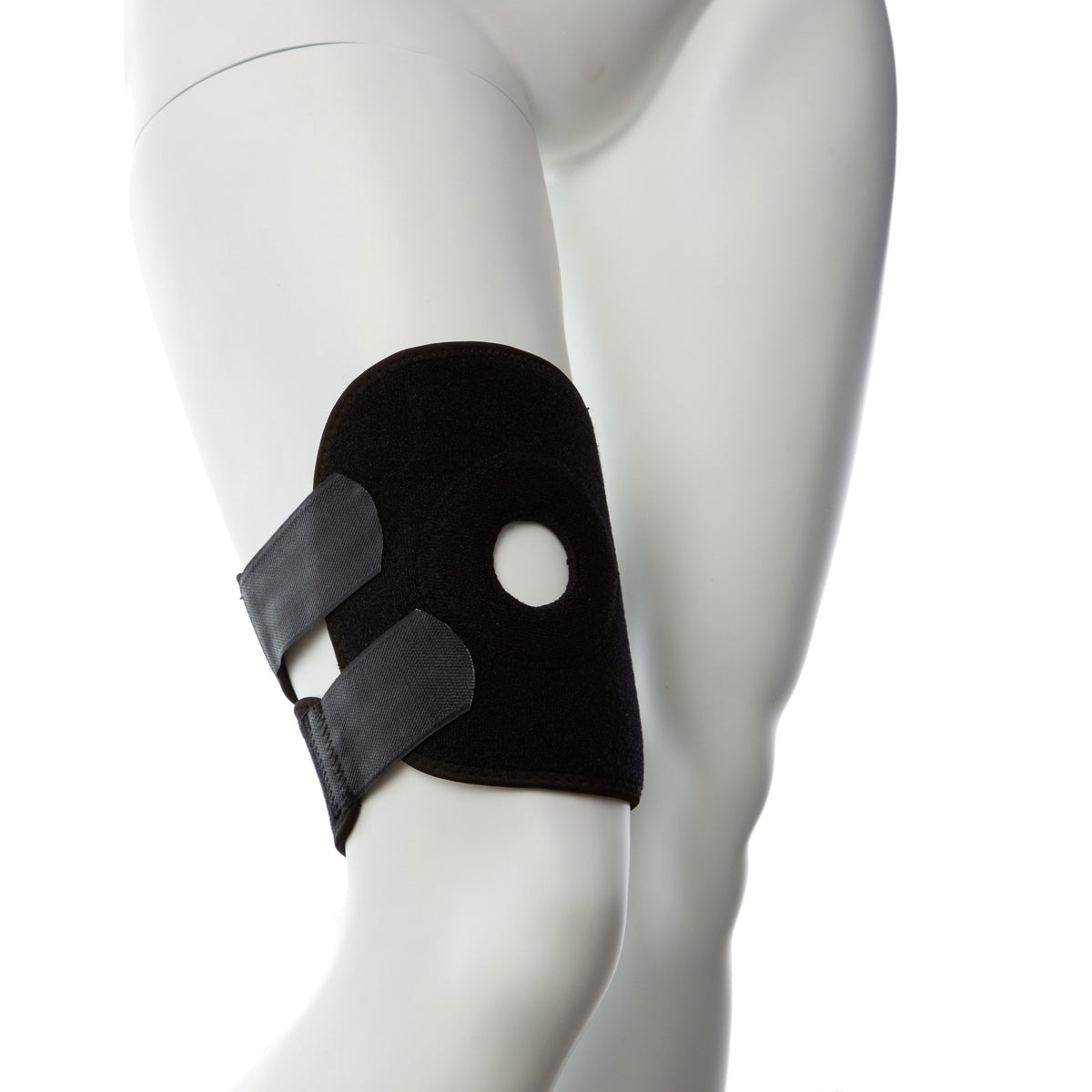 "Gender Fluid Thigh Rider Strap-on Harness -  Large/xxlarge - Black GFL-S602"